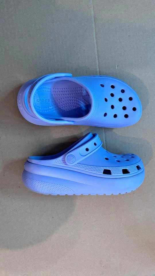 Crocs Classic Crush Clogs Lavender J1