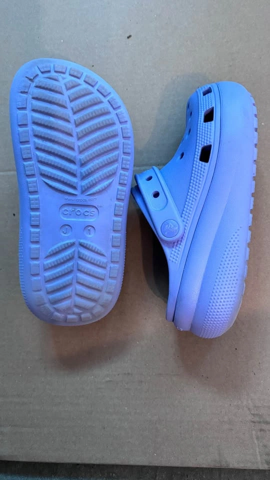 Crocs Classic Crush Clogs Lavender J1 - photo 4