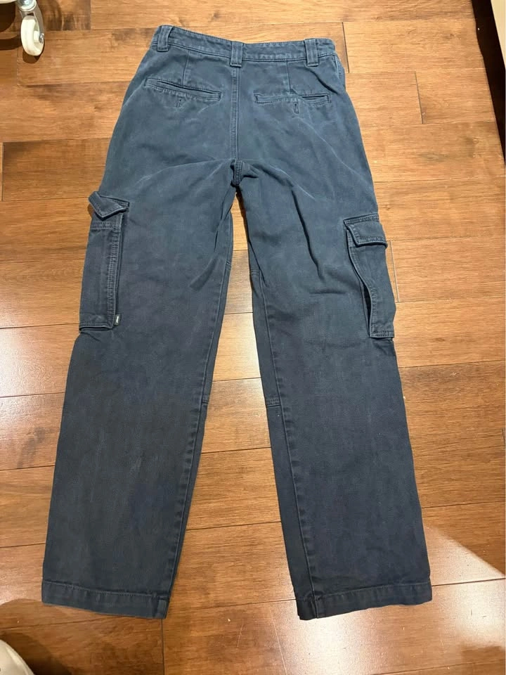 Navy Blue TNA Cargo Pants - size 0 - photo 2
