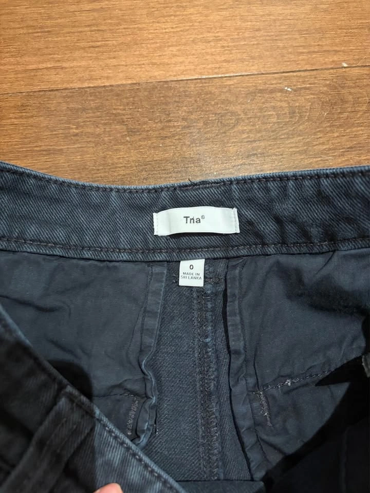 Navy Blue TNA Cargo Pants - size 0 - photo 3