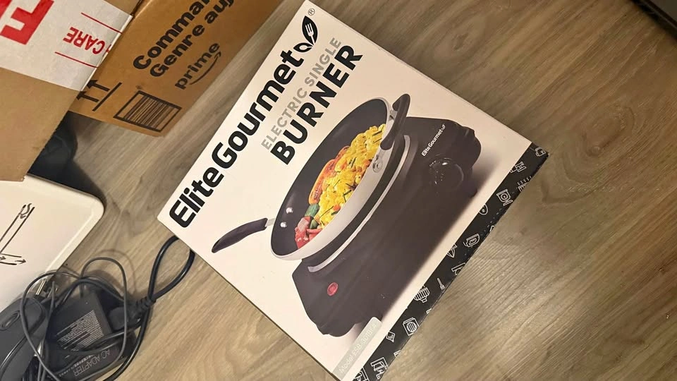 Elite Gourmet Electric Single Burner — Brand New in Box