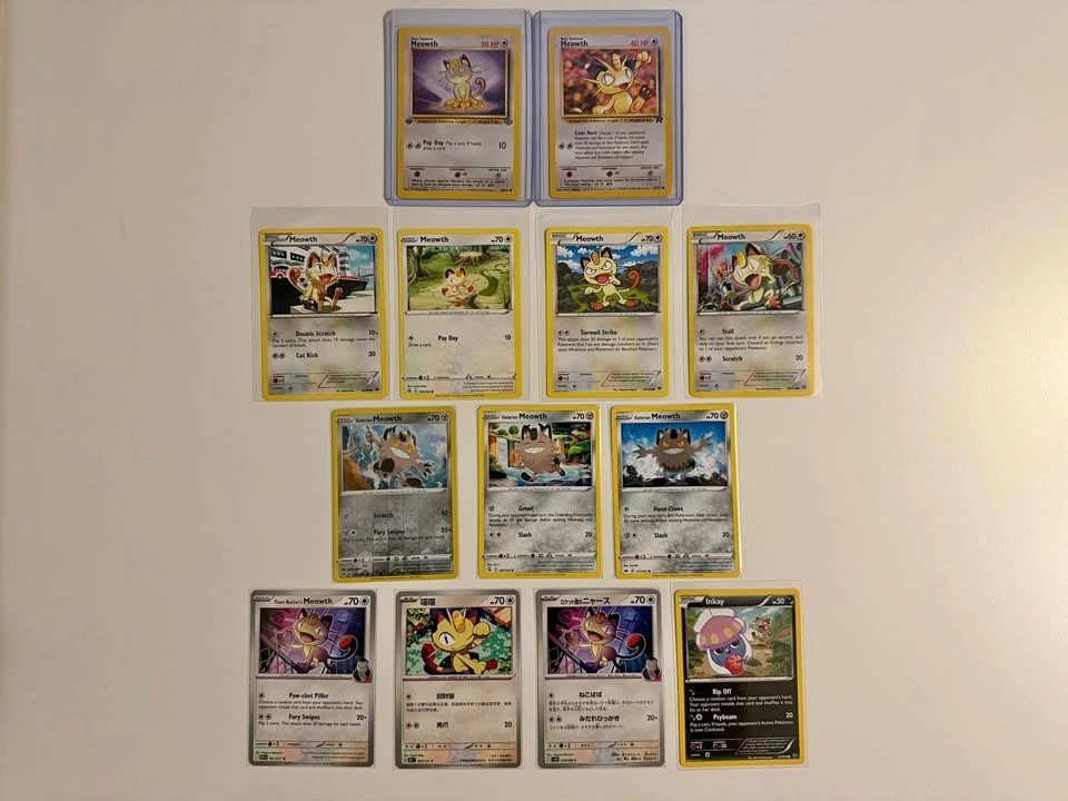 Pokemon Meowth Collection 😸