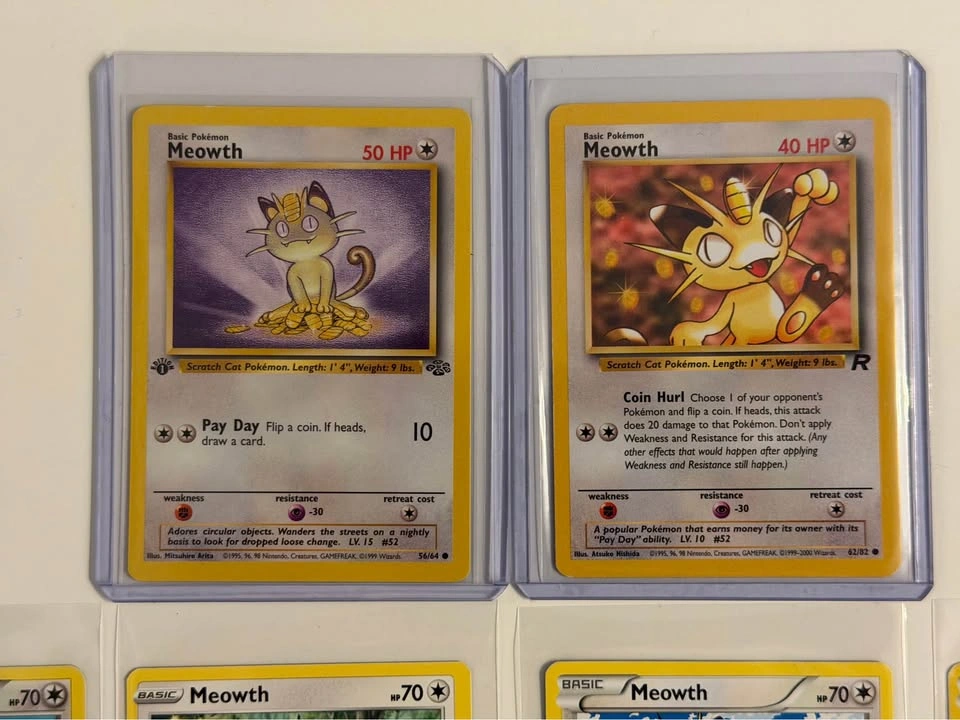 Pokemon Meowth Collection 😸 - photo 2