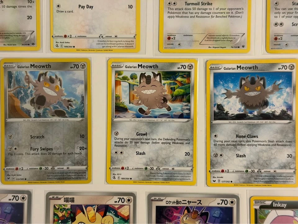 Pokemon Meowth Collection 😸 - photo 5