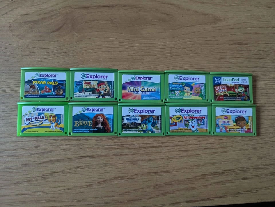 Massive LeapFrog Bundle (Tv, 3 pads and games) - photo 4