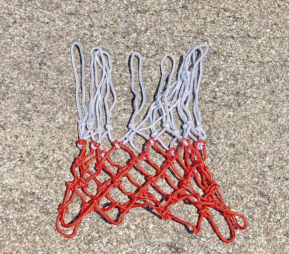 Basketball Net Red White