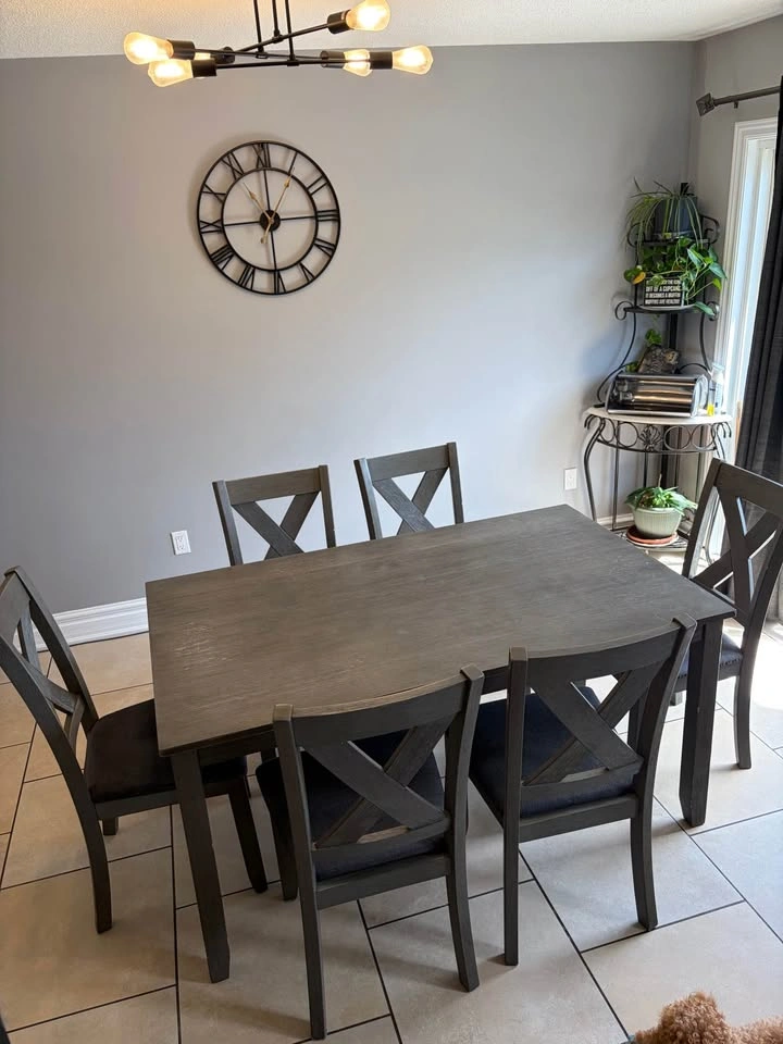 Dining Table + 6 Chairs (Ashley Furniture) - photo 2