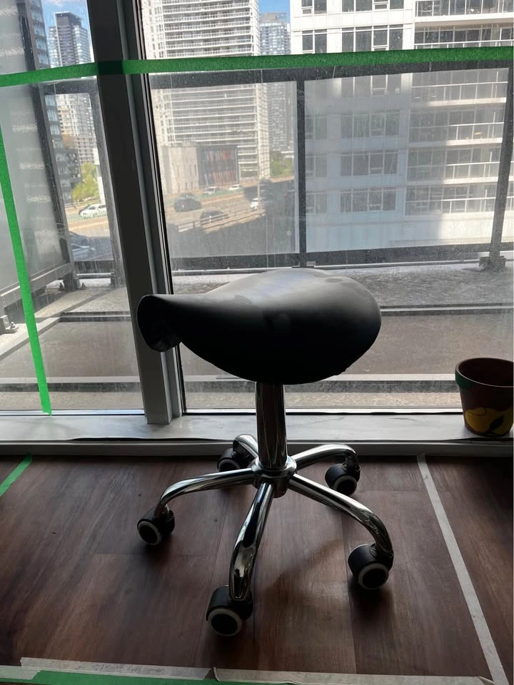 Rolling Saddle Stool - photo 3
