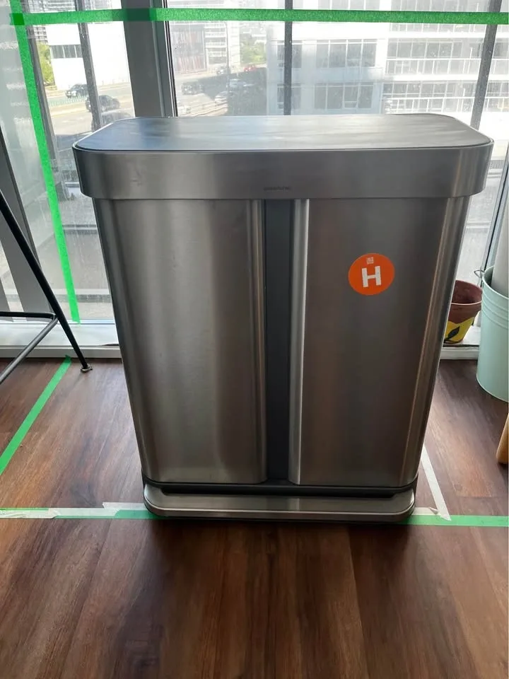 Simplehuman Dual Trashcan 58L - photo 4
