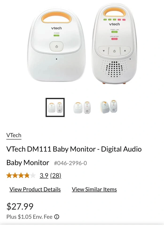 vtech digital audio monitor - photo 3
