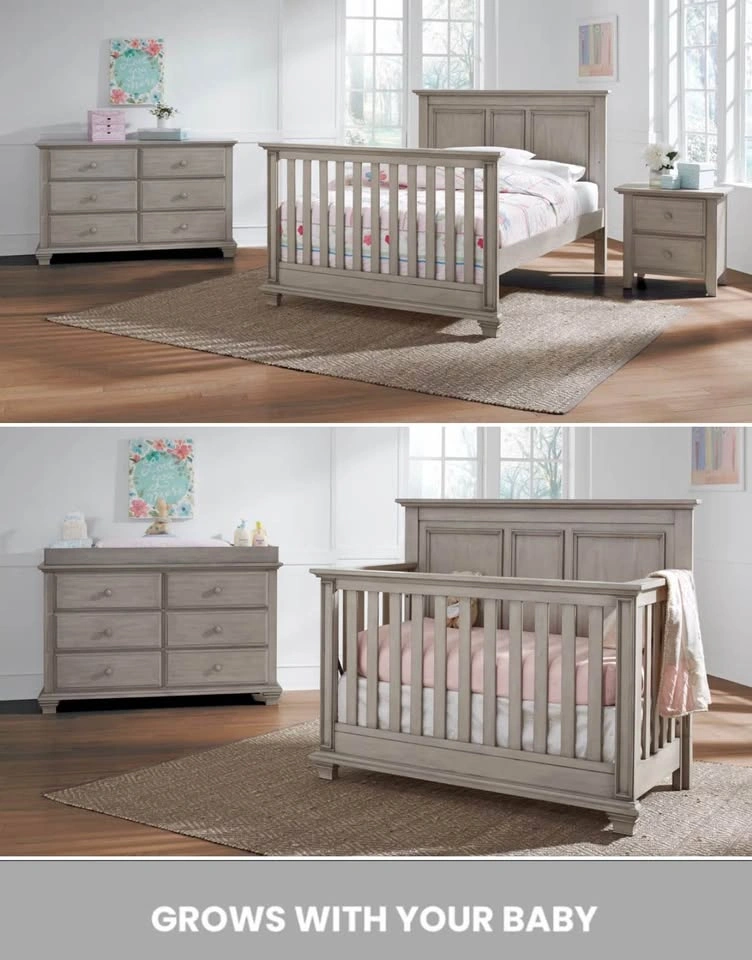 Oxford Baby Crib with Mattress and Bedding Accessories - photo 4