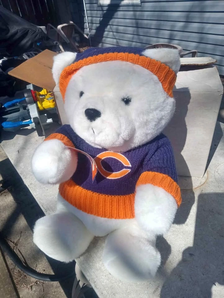 Vintage 1985 Chicago Bears Carson Pirie Scott Plush Bear