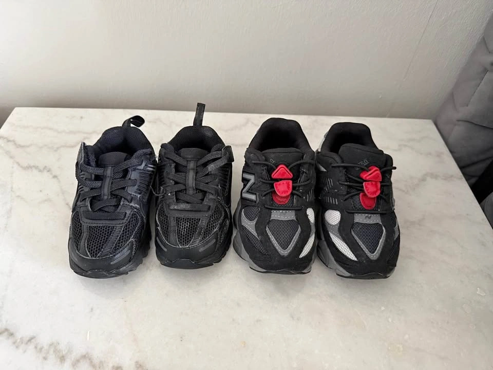 Toddler’s New Balance and Nike shoes