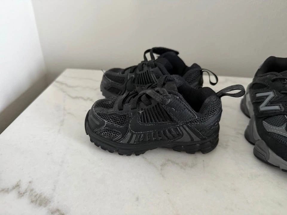 Toddler’s New Balance and Nike shoes - photo 3
