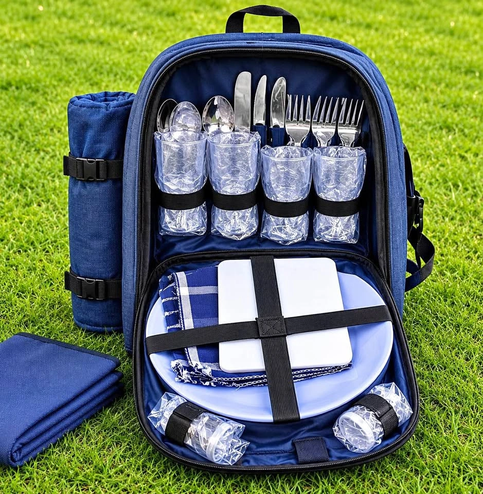 Picnic Backpack – Complete Outdoor Dining Kit