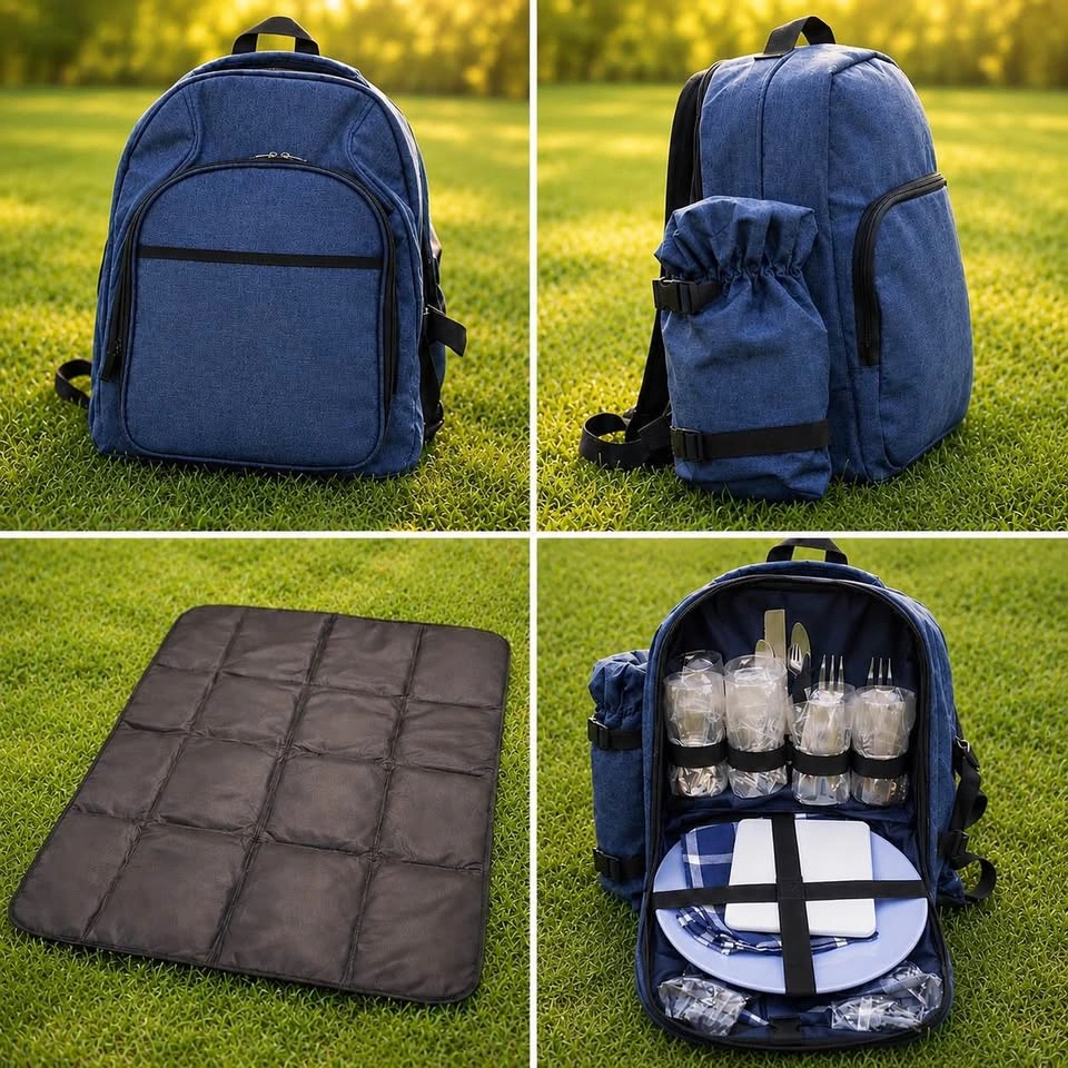 Picnic Backpack – Complete Outdoor Dining Kit - photo 2