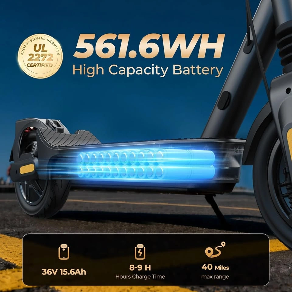 Electric Scooter with LED Screen & App Control - NEW - photo 4