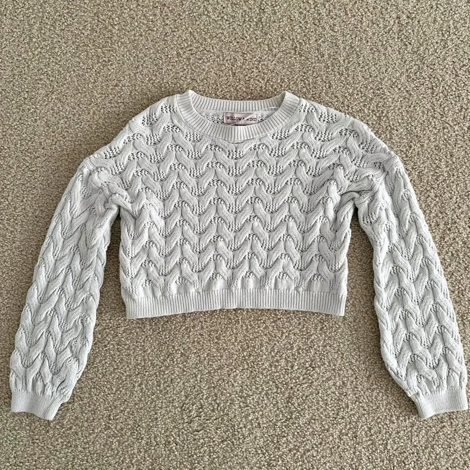 White sweater