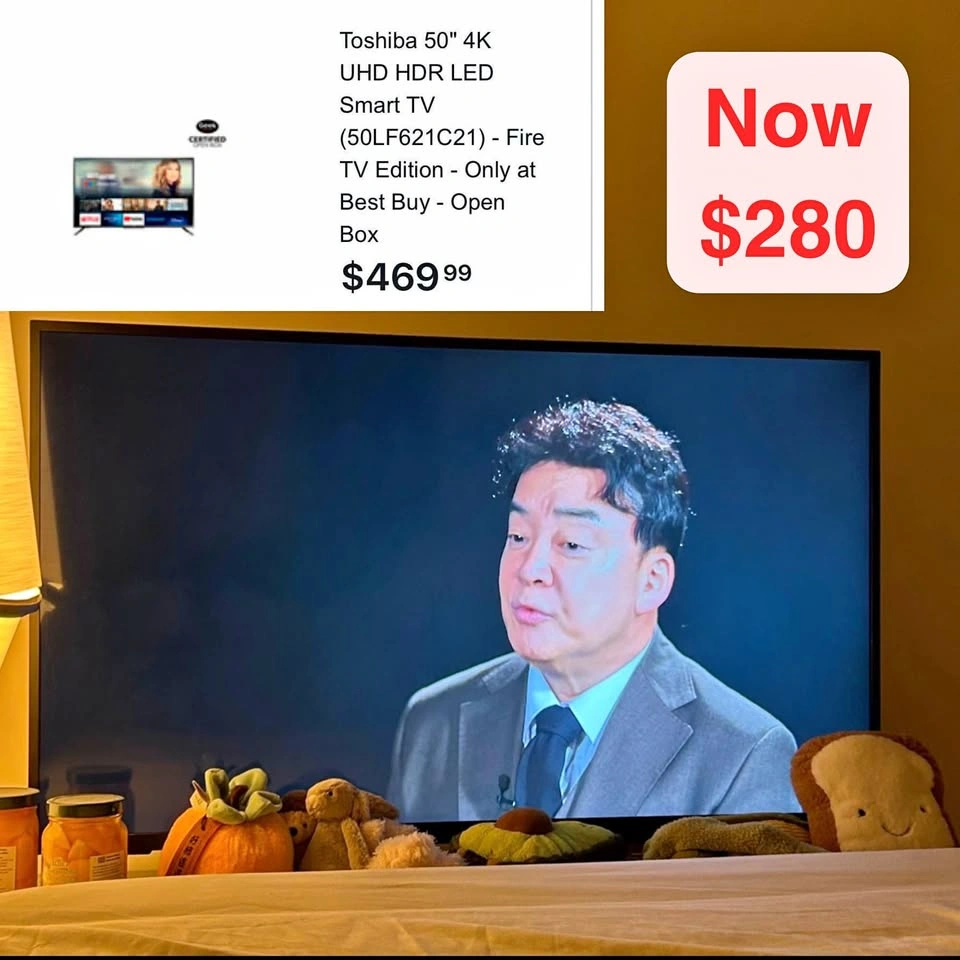 Toshiba 50" 4K UHD HDR LED Smart TV (50LF621C21)