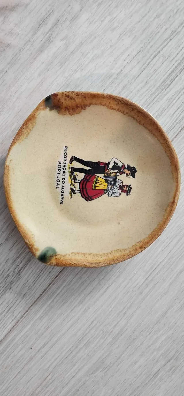 Algarve Portugal Ceramic Dish