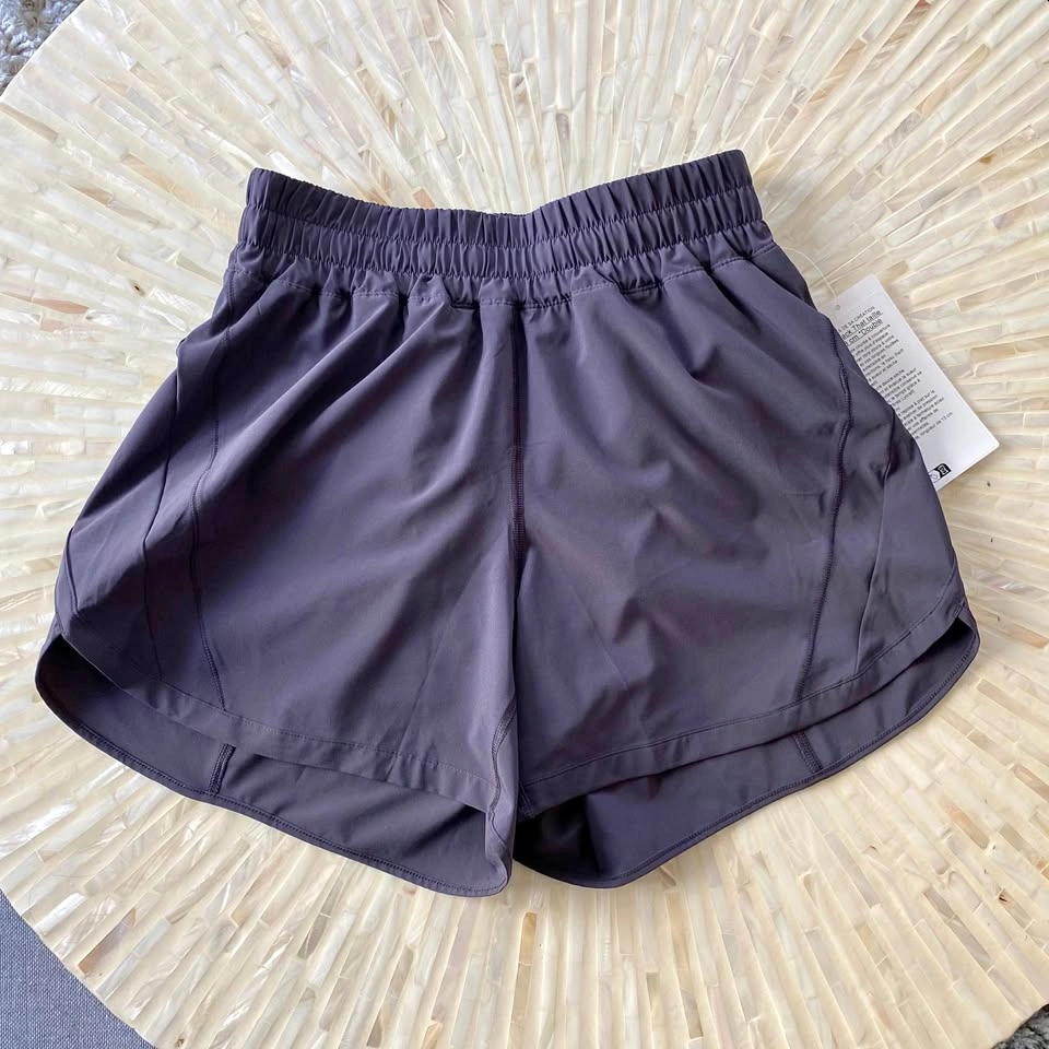 NWT Lululemon Track That High Rise Short 5" Lined - Atmospheric