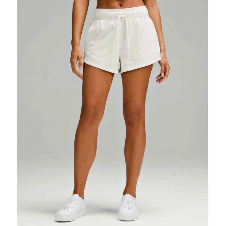 NWT Lululemon Inner Glow High Rise Short 3" - Bone, Size 8
