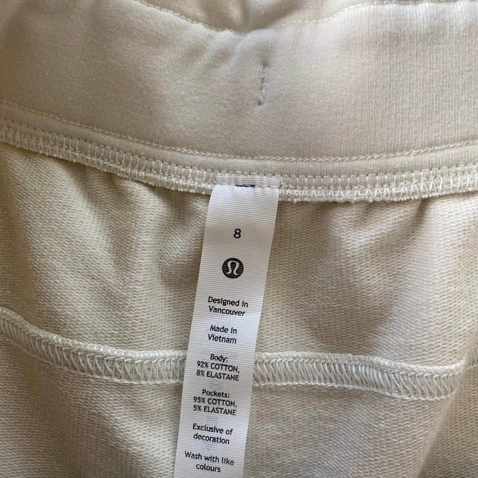 NWT Lululemon Inner Glow High Rise Short 3" - Bone, Size 8 - photo 5
