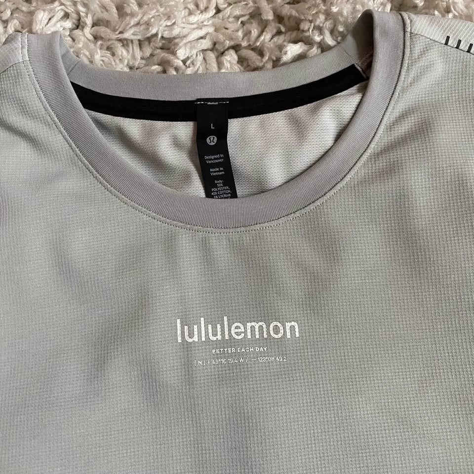 Lululemon Men’s Lightweight Knit Workout Short-Sleeve Shirt - Si - photo 3