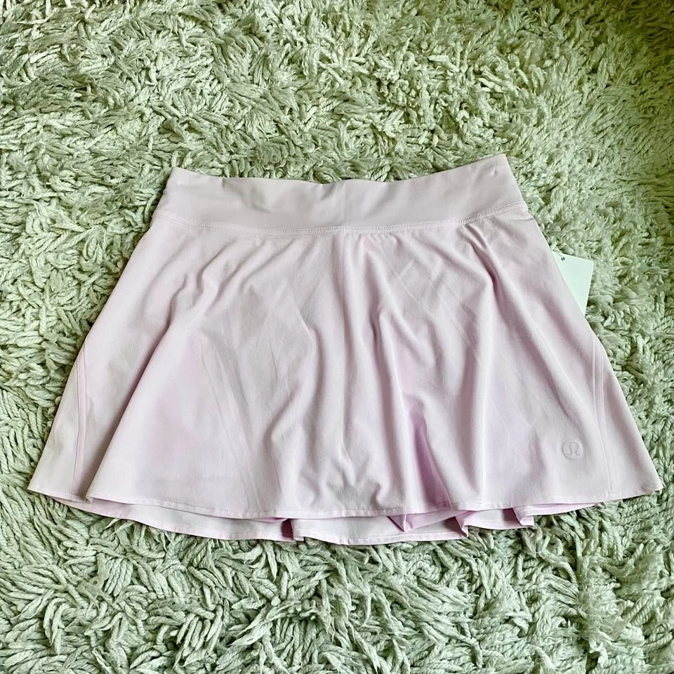 NWT Lululemon Lightweight High-Rise Tennis Skirt - Pink Organza