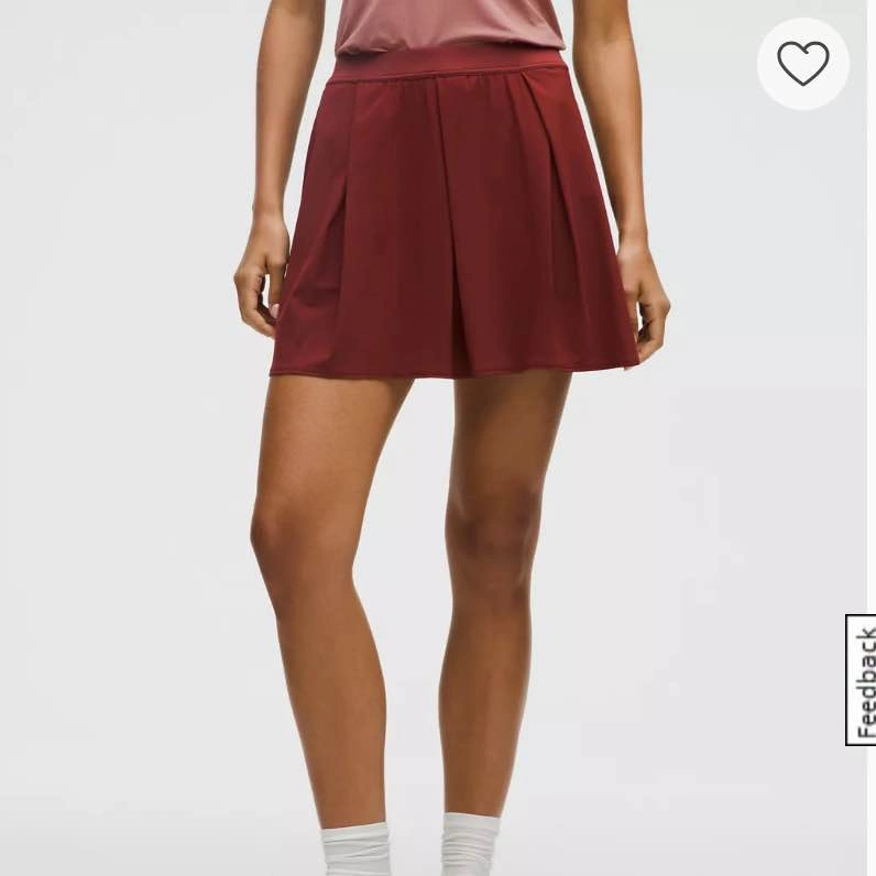 NWT Lululemon Angled-Pleat High-Rise Tennis Skirt - Rockwood - photo 2