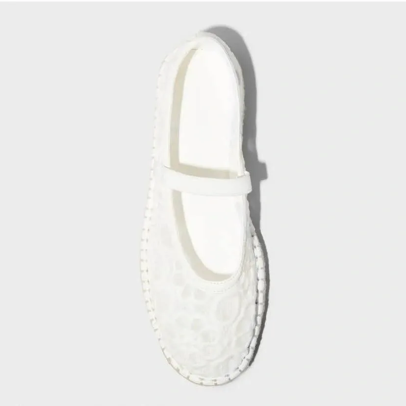 Universal Thread Celia floral lace Mary Jane flats - photo 3