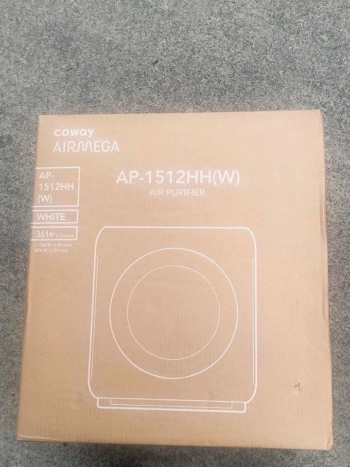 Coway AIRMEGA AP-1512HH(W) White Air Purifier BNIB $250