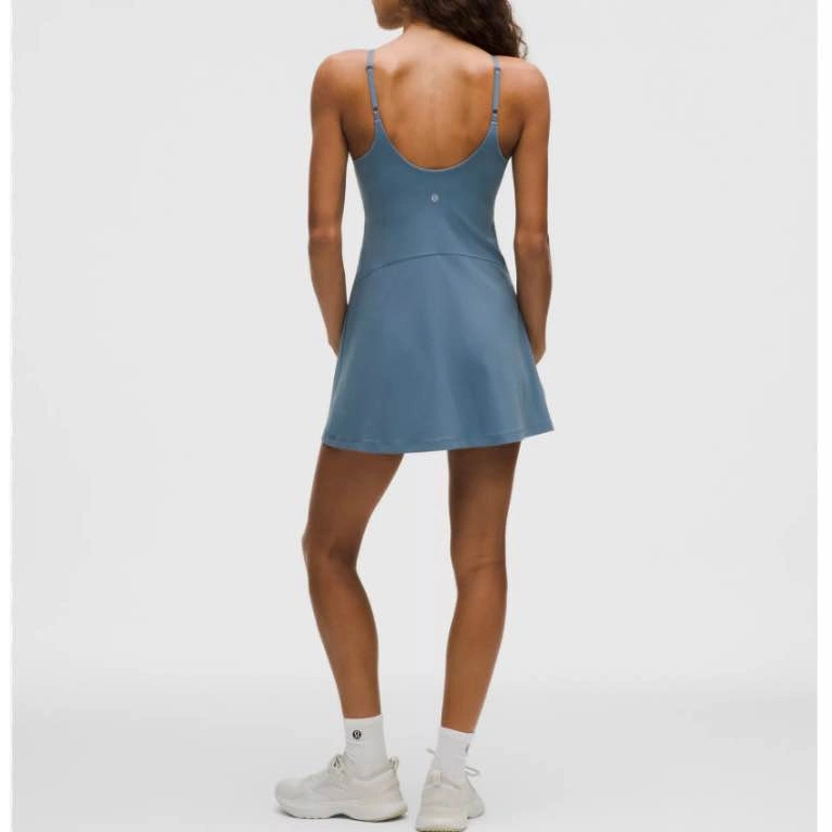 NWT Lululemon Align High-Neck Dress - Steel Blue - photo 2