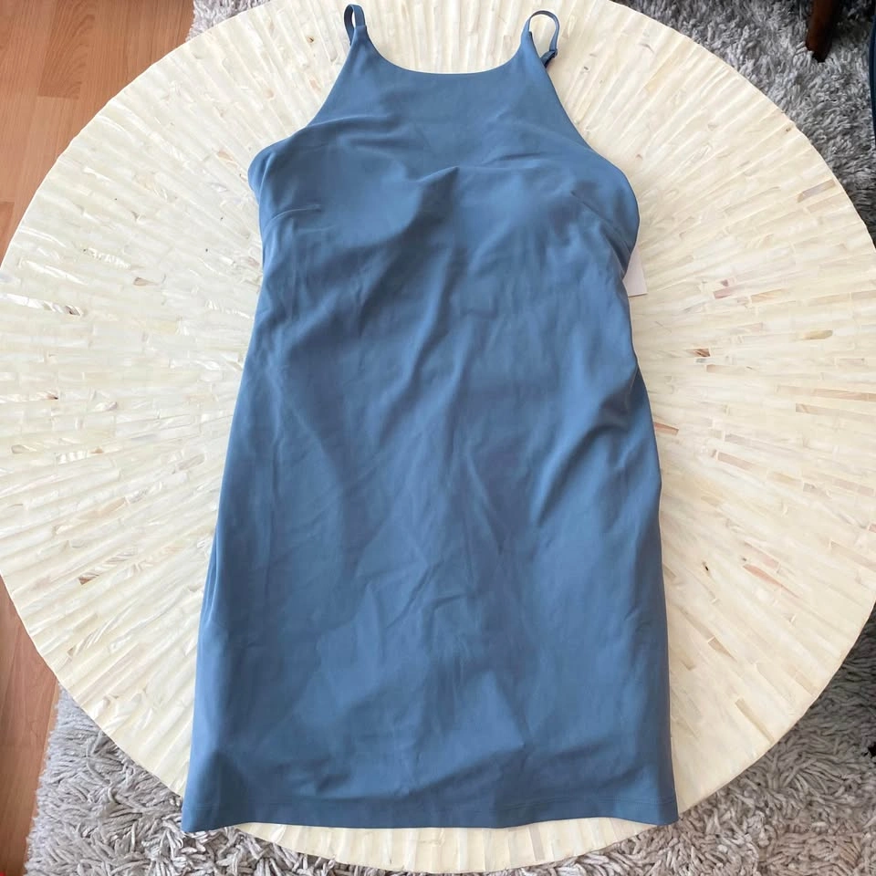 NWT Lululemon Align High-Neck Dress - Steel Blue - photo 4