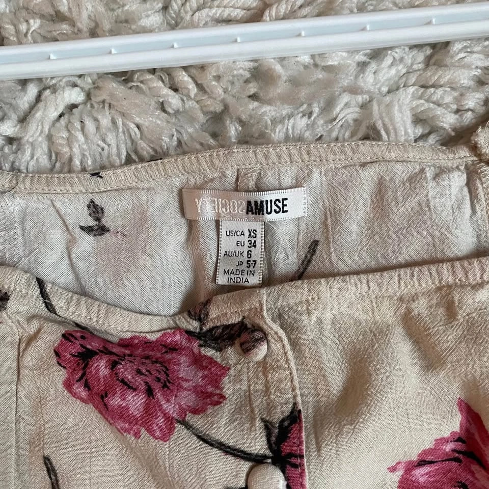 Amuse Society Floral Dress Size XS - photo 4