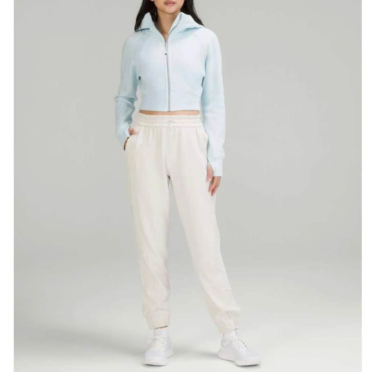 NWT Lululemon Scuba Full-Zip Cropped Hoodie - Powder Blue - photo 3