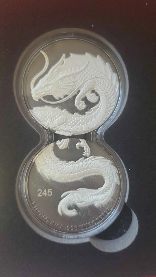 2026 High Relief Sea Dragons 6x1oz Copper Set - photo 4