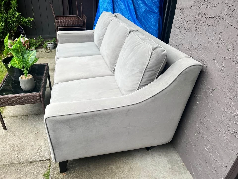 FREE DELIVERY 🚛 Urban Barn Grey Sofa Couch - photo 3