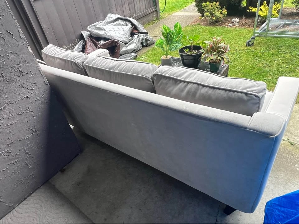 FREE DELIVERY 🚛 Urban Barn Grey Sofa Couch - photo 5