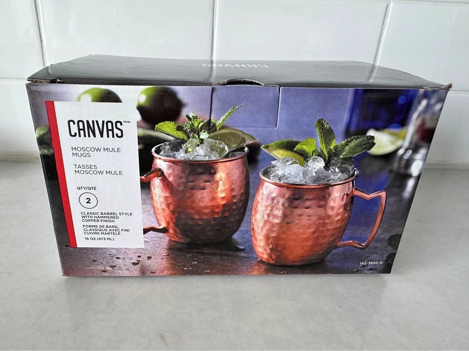 Moscow Mule mugs