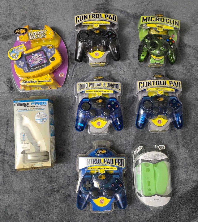 Sealed Gaming Accessories for PS 2, Original Xbox, GBA, Wii