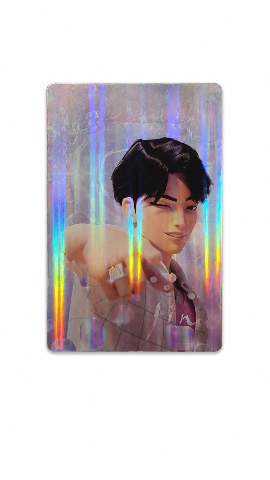 Jinu From Saja Boys 2026 McDonald's KPop Demon Hunters Photocard