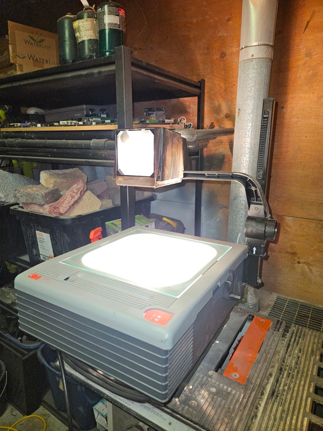 3M 9100 Overhead Projector — Works Great - photo 2