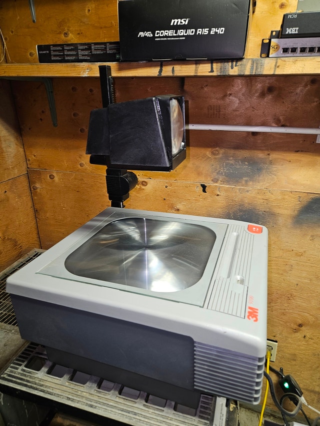 3M 9100 Overhead Projector — Works Great - photo 5
