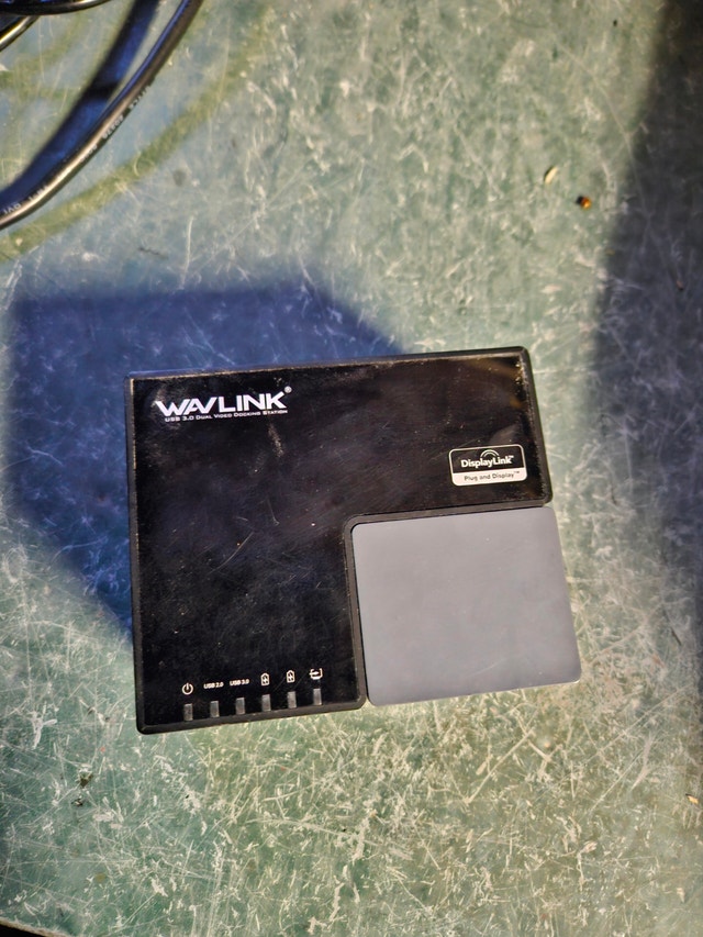 Wavlink USB 3.0 Dual Monitor Docking Station - photo 3
