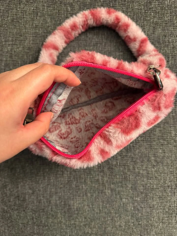 Pink Leopard Pattern Shoulder Bag - photo 2