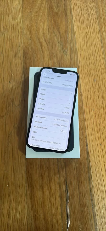 iPhone 13 128gb (UNLOCKED) - 100% 🔋 Health - photo 3