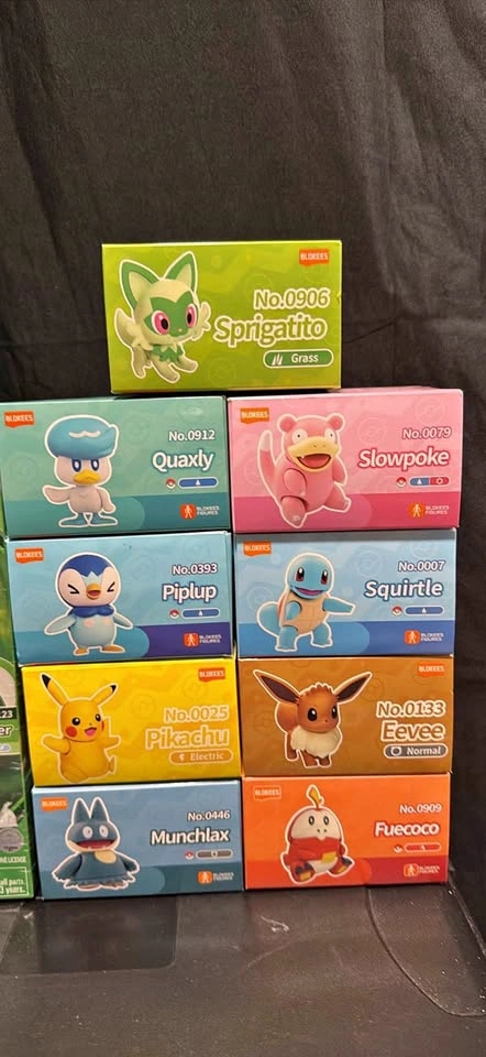 Pokémon X Blockees Model Kits – Cute & Collectible