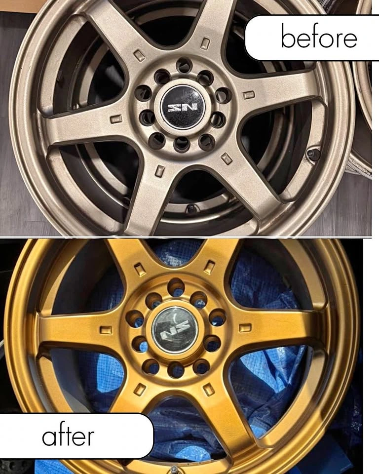 DIY Rim Refinishing