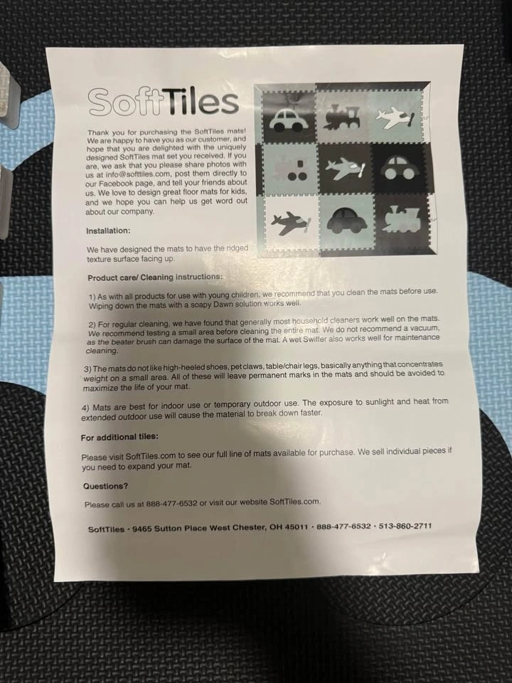 SoftTiles foam play mat - photo 3
